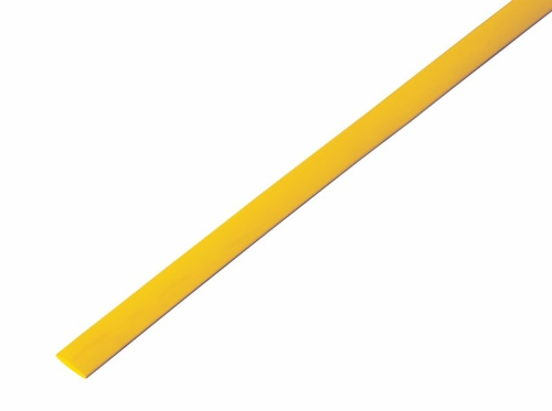 картинка Трубка термоусаживаемая ТУТ нг 6,0/3,0мм,  желтая,  упаковка 50 шт.  по 1м REXANT от магазина Сантехстрой