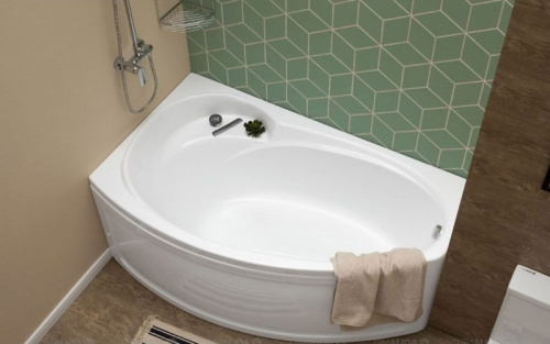 картинка Акриловая ванна Aquanet Jersey 170x90 L 205405 без гидромассажа от магазина Сантехстрой