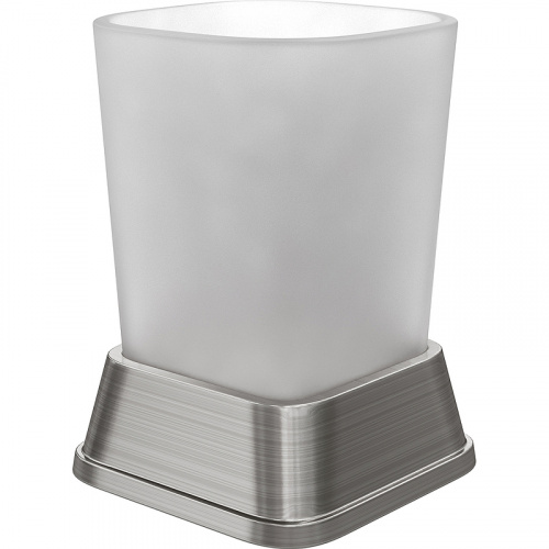 картинка Стакан для зубных щеток WasserKRAFT Amper K-5428N Никель от магазина Сантехстрой