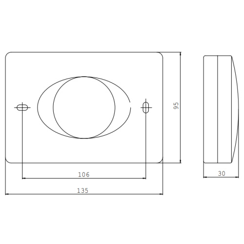 картинка EMCO Loft/System2 Контейнер для гигиенических пакетов, цвет хром от магазина Сантехстрой