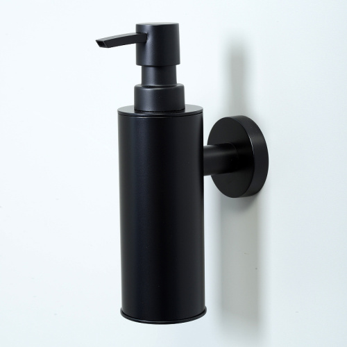 картинка K-1399BLACK Дозатор для жидкого мыла, антивандальный от магазина Сантехстрой