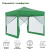 картинка Тент-шатер быстросборный Helex 4351 3x3х3м полиэстер зеленый от магазина Сантехстрой