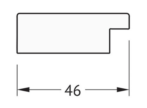 картинка Зеркало Evoform Definite 141х51 BY 3098 в багетной раме - Чеканка белая 46 мм от магазина Сантехстрой