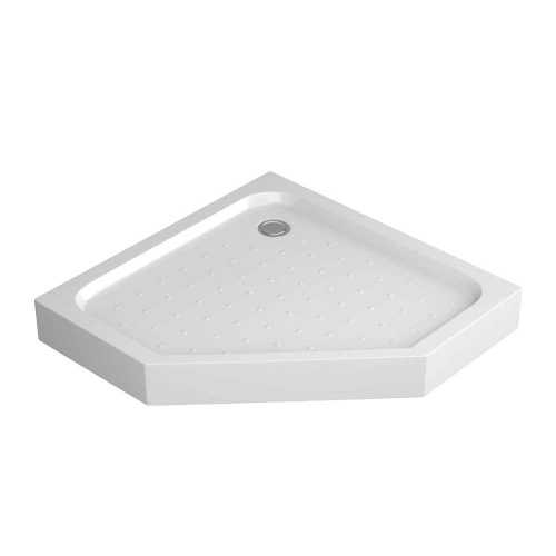 картинка Душевой поддон NG-P1010-14D (100х100х13) трапеция,1 место от магазина Сантехстрой