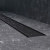 картинка W02SC-U11-080-04BM PrimeFlow Трап для душа линейный универс затвор Tile 80см цвет черн мат от магазина Сантехстрой