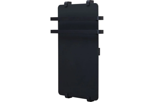 картинка Полотенцесушитель электрический ALLEN BRAU INFINITY, стекло 800x440мм, черный матовый 8.21001.31 321128 00321128 от магазина Сантехстрой