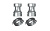картинка Комплект переходников 1 1/2"НГ x DN 50 Victaulic ( 2шт) (ст.арт. ME 66305.50) от магазина Сантехстрой