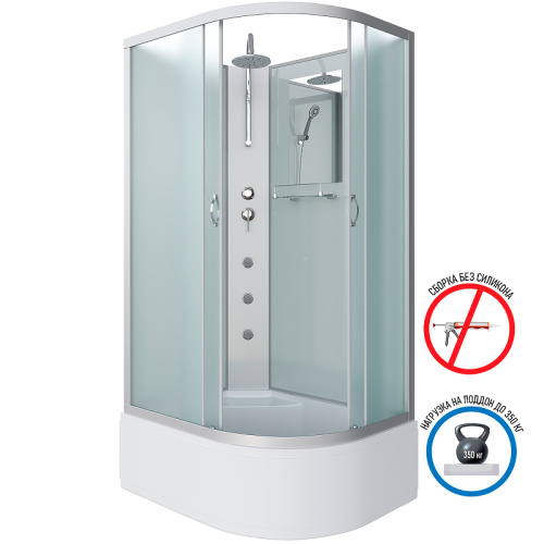 картинка Душевая кабина Niagara 23101424lbktg от магазина Сантехстрой