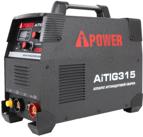 картинка Инверторный аппарат аргонно дуговой A-iPower AiTIG315 от магазина Сантехстрой