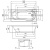 картинка W88A-150-070W-A X-Joy, ванна акриловая A0 150x70 см, шт от магазина Сантехстрой