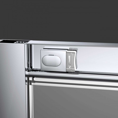 картинка Душевая дверь Alpha VDS-3AL130MT, 1300, хром, стекло текстурное от магазина Сантехстрой