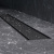 картинка W02SC-U11-070-04BM PrimeFlow Трап для душа линейный универс затвор Tile 70см цвет черн мат от магазина Сантехстрой