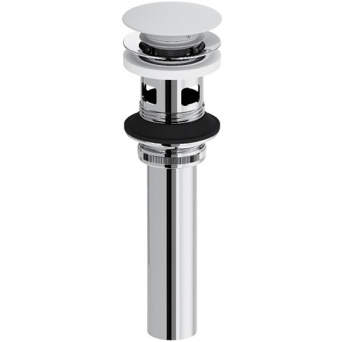 картинка 210610200 Option, длинный донный клапан, белый глянцевый от магазина Сантехстрой