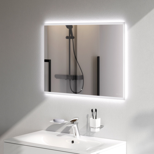 картинка M71AMOX0801SA Spirit V2.0, Зеркало с LED-подсветкой и системой антизапотевания, ИК-сенсор, 80 см от магазина Сантехстрой