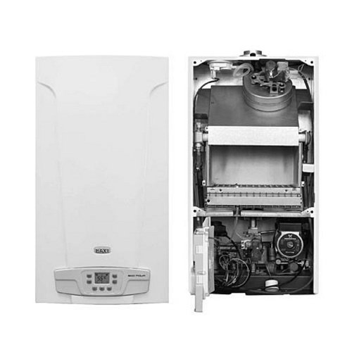 картинка Котел газовый настенный BAXI ECO Four 1.24 одноконтурный с открытой камерой сгорания 24кВт от магазина Сантехстрой