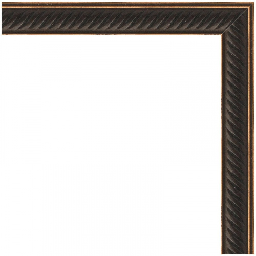 картинка Зеркало Evoform Definite 68х68 BY 0658 в багетной раме - Витой махагон 28 мм от магазина Сантехстрой