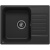 картинка Кухонная мойка Reflection Prima 60 RF0460BL Черная от магазина Сантехстрой