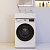картинка Раковина AM.PM X-Joy 60 M85AWCC0602WG над стиральной машиной Белая от магазина Сантехстрой