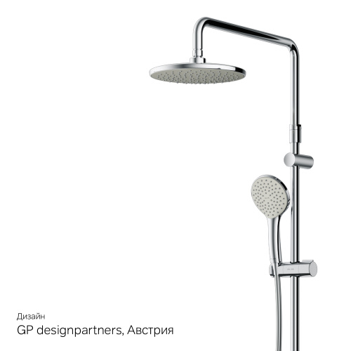 картинка F40885A94 Набор X-Joy: душевая система, смеситель для ванны/душа излив 300 мм, хром, шт. от магазина Сантехстрой
