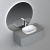 картинка Зеркало Black&White Universe U915.1000MR 110 915.1000MR0 с подсветкой с сенсорным выключателем от магазина Сантехстрой
