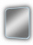 картинка Зеркало Reflection Horizon с бесконтактным сенсором, диммером, холодная подсветка 600х700 от магазина Сантехстрой