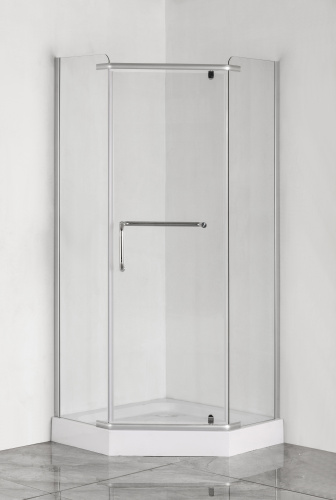 картинка Душевое ограждение Loranto B 90х90х200, с низким поддоном 13 см. (CS-816S) от магазина Сантехстрой