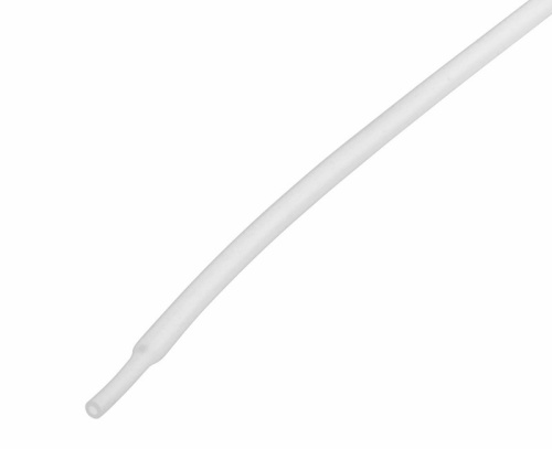 картинка Трубка термоусаживаемая ТУТ нг 1,5/0,75мм,  белая,  упаковка 50 шт.  по 1м REXANT от магазина Сантехстрой