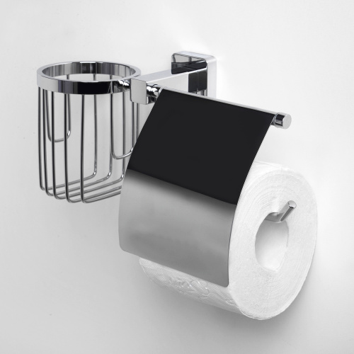 картинка Держатель туалетной бумаги и освежителя воздуха WasserKRAFT Lippe K-6559 Хром от магазина Сантехстрой