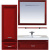 картинка Зеркало Европа 90 Misty п-евр02090-041св Красное от магазина Сантехстрой