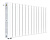картинка Радиатор биметаллический RIFAR SUPReMO Ventil 350 х 14 секц подключение нижнее (правое)(VR) (RIFAR S350-14 VR) от магазина Сантехстрой