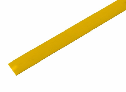 картинка Трубка термоусаживаемая ТУТ нг 13,0/6,5мм,  желтая,  упаковка 50 шт.  по 1м REXANT от магазина Сантехстрой