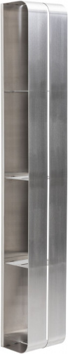 картинка Полка Магнум 150х1000х112 вертикальная цв. сталь браш (334114) от магазина Сантехстрой