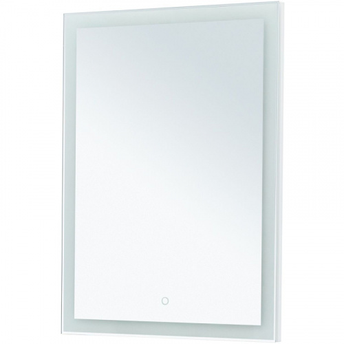 картинка Зеркало Aquanet Гласс 60 274025 Белое от магазина Сантехстрой