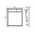 картинка SANIT Панель управления LIS(без подсветки), стекло белое/клавиши белоснежный (Снято с производства!) от магазина Сантехстрой