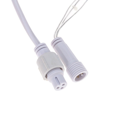 картинка Гирлянда Сеть 2х2х1.5 м,  свечение с динамикой,  прозрачный ПВХ,  136 LED,  230 В,  цвет свечения белый от магазина Сантехстрой