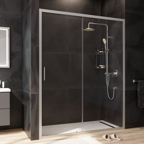 картинка Душевая дверь 150 см Am.Pm Gem W90G-150-1-195MT прозрачное от магазина Сантехстрой