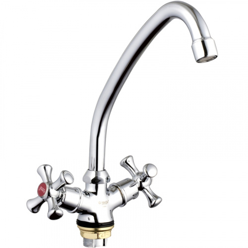 картинка Смеситель для кухни G-Lauf QFR4-A827 Хром от магазина Сантехстрой