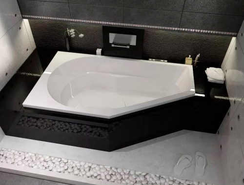 картинка Акриловая ванна Riho Yukon 160x90 B008001005 (BA3400500000000) R без гидромассажа от магазина Сантехстрой
