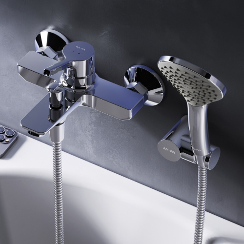 фото f85b15000 x-joy s, смеситель д/ванны/душа, душ.набор, хром, шт.