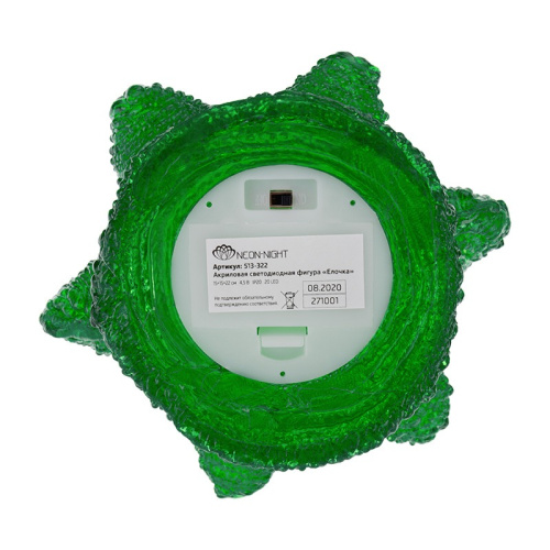 картинка Акриловая светодиодная фигура Елочка 15х15х22 см,  20 светодиодов,  батарейки 2хAA (не входят в комплект) NEON-NIGHT от магазина Сантехстрой