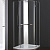 картинка Душевой уголок Cezares Bergamo R-1 Arco 90x90 BERGAMO-W-R-1-90-ARCO-C-Cr-R-IV IV профиль Хром стекло прозрачное от магазина Сантехстрой