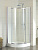 картинка Душевое ограждение Azario EDMONTON 1000х1000х2000, БЕЗ ПОДДОНА, распашная дверь, 8 мм, профиль хром от магазина Сантехстрой