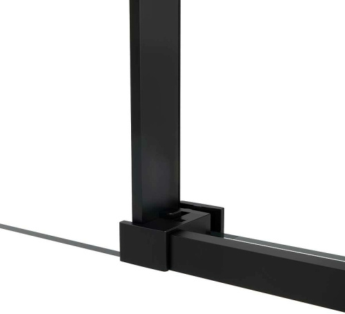 картинка Душевой уголок Vincea Slim Soft 150x100 VSR-1SS1015CLB профиль Черный стекло прозрачное от магазина Сантехстрой