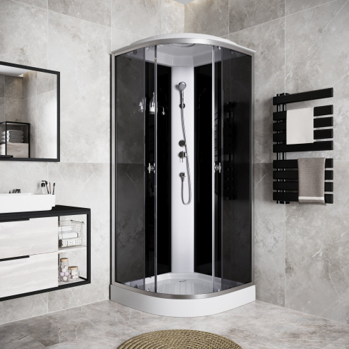 картинка Душ.каб. Niagara Eco E80/13/TN (800х800х2150) 3 места от магазина Сантехстрой