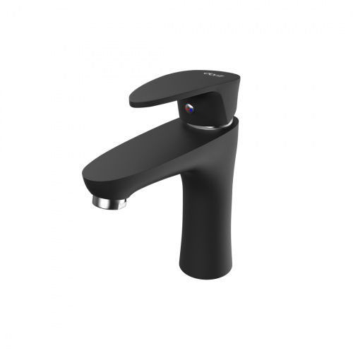 картинка D9021000BL Alpha смеситель для раковины, цвет черный от магазина Сантехстрой