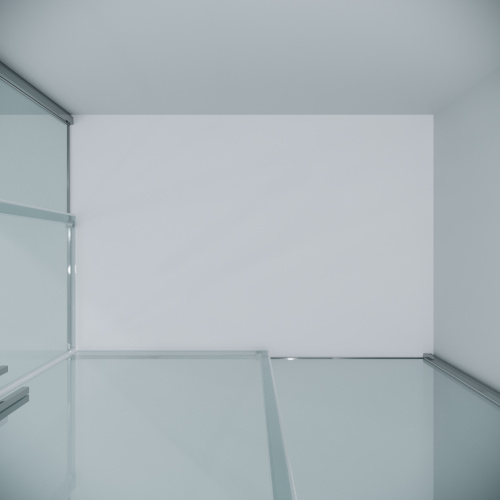 картинка Душевое ограждение Grossman Galaxy 1/2.K33.01.11.10.00-1/2.K33.01.90.10.00 (110х90х195) раздвижная,хром,стекло прозрачное,2 места от магазина Сантехстрой