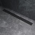 картинка W02SC-U11-090-04BM PrimeFlow Трап для душа линейный универс затвор Tile 90см цвет черн мат от магазина Сантехстрой