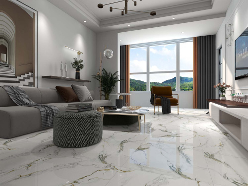 картинка Плитка керамогранитная AZARIO CALACATTA GOLD 60x120 Carving (H18004002G) от магазина Сантехстрой