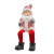 картинка Керамическая фигурка Дед Мороз с подвесными ножками 6,3х5,4х10,4 см от магазина Сантехстрой
