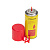 картинка Газ для зажигалок,  металлический баллон 140 мл (55 гр) (5 переходников) от магазина Сантехстрой